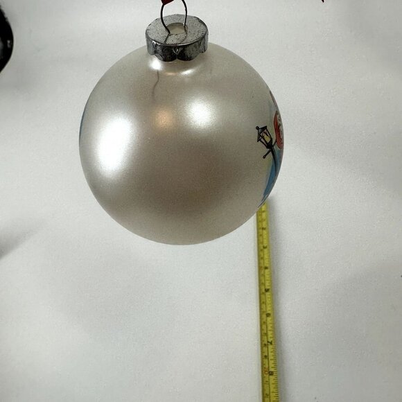 1984 Collector's Edition Campbell's Soup Kids Glass Caroler Christmas Tree Ball - Picture 3 of 6